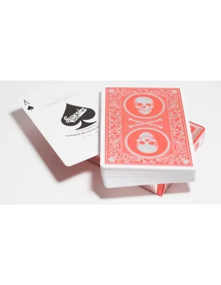 Superior Skull and Bones V2 – Cărți de joc premium | Emagie.ro