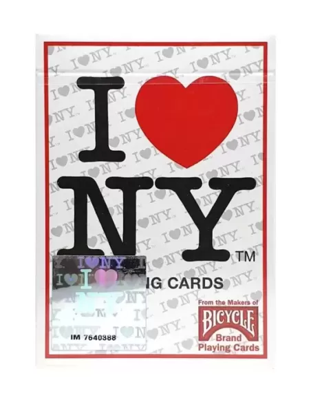Bicycle I Love NY – Cărți de joc premium | Emagie.ro