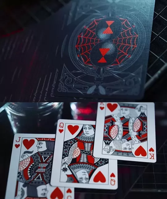 Black Widow – Premium Playing Cards | Emagie.ro
