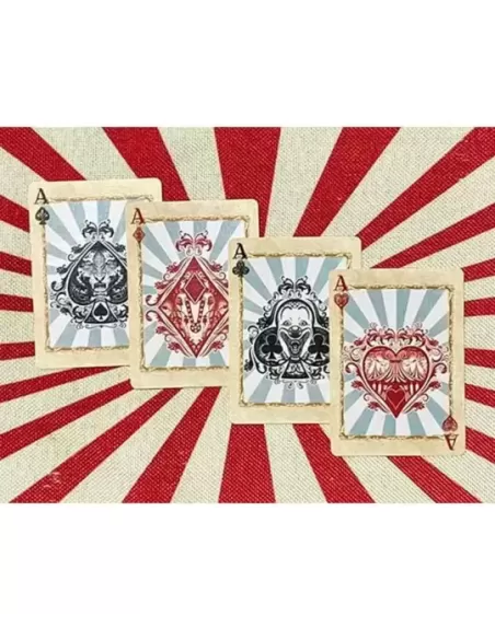 Bicycle Circus Nostalgic Gilded Limited Edition – Cărți de joc premium | Emagie.ro