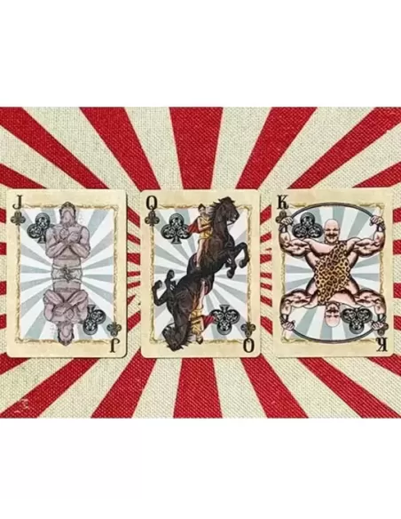 Bicycle Circus Nostalgic Gilded Limited Edition – Cărți de joc premium | Emagie.ro