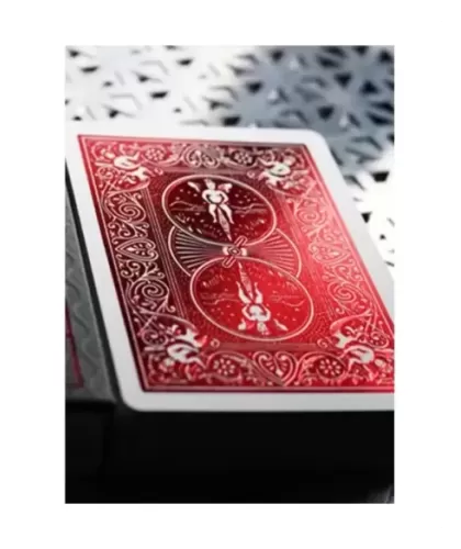 Bicycle Metalluxe Crimson – Cărți de joc premium | Emagie.ro