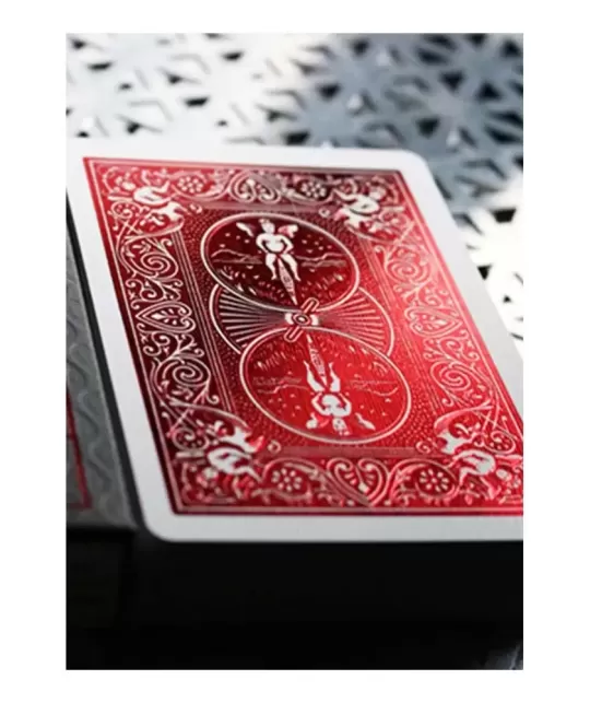 Bicycle Metalluxe Crimson – Cărți de joc premium | Emagie.ro