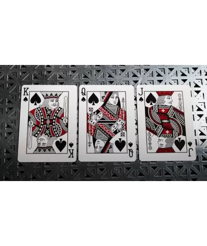 Bicycle Metalluxe Crimson – Cărți de joc premium | Emagie.ro 2