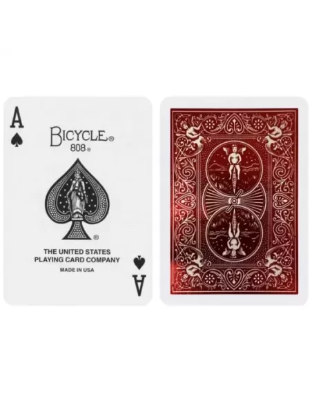 Bicycle Metalluxe Crimson – Cărți de joc premium | Emagie.ro