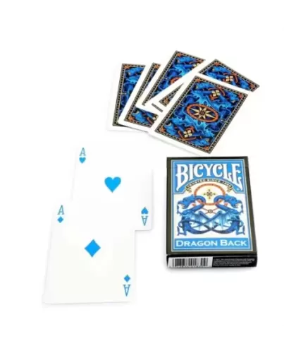 Bicycle Dragon Back Blue – Cărți de joc premium | Emagie.ro 2