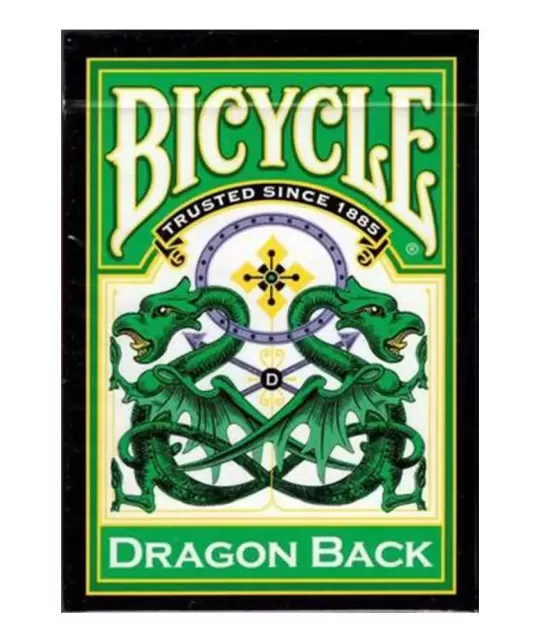 Bicycle Dragon Green – Cărți de joc premium | Emagie.ro