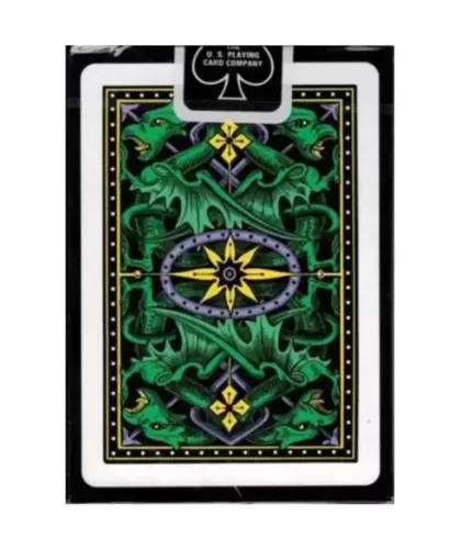 Bicycle Dragon Green – Cărți de joc premium | Emagie.ro 2