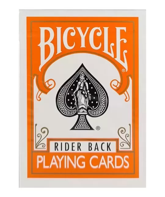 Bicycle Orange – Cărți de joc standard | Emagie.ro