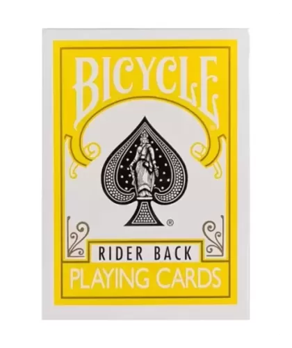 Bicycle Yellow – Cărți de joc premium | Emagie.ro