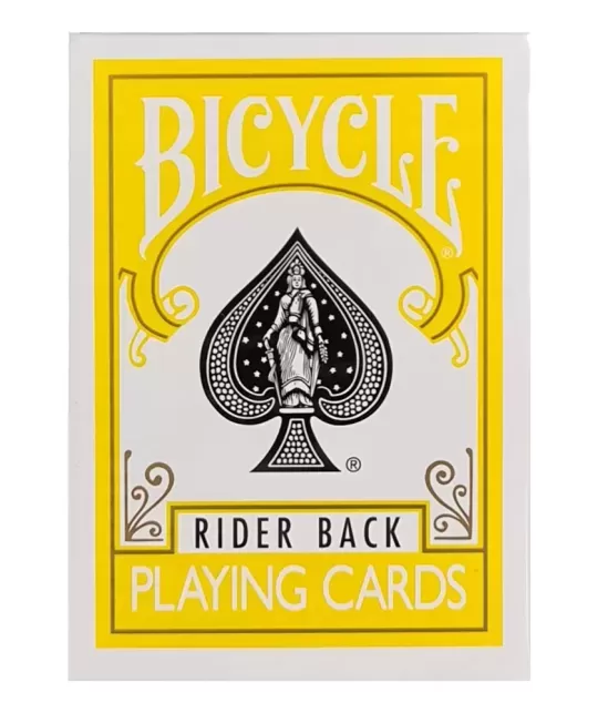 Bicycle Yellow – Premium playing cards | Emagie.ro