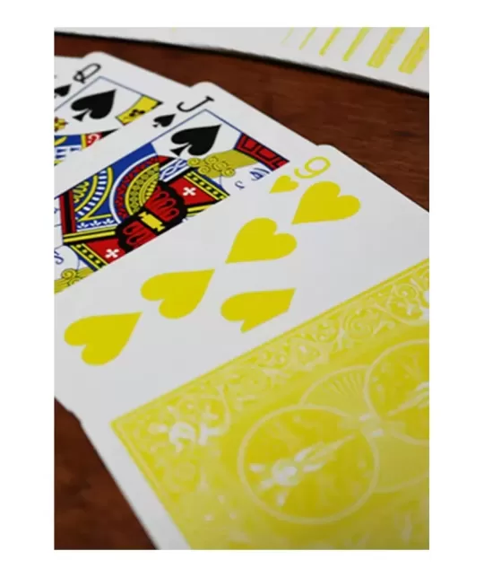 Bicycle Yellow – Premium playing cards | Emagie.ro