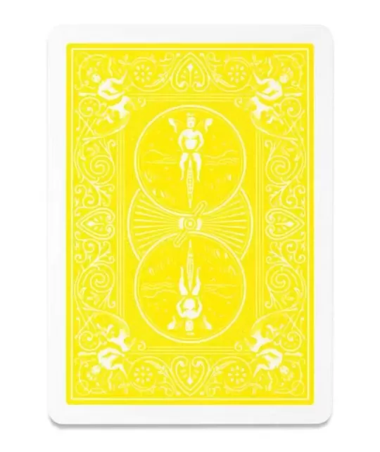 Bicycle Yellow – Premium playing cards | Emagie.ro