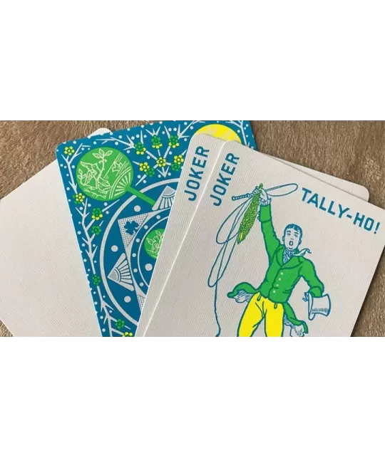 Tally Ho Fan Back Summer – Cărți de joc premium | Emagie.ro