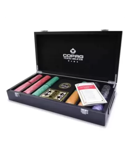 Set de Poker de Lux Set COPAG 300 Jetoane – Cărți de joc premium | Emagie.ro 2