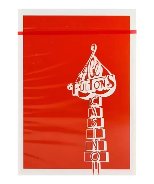 Ace Fulton Classic Ed. Red – Cărți de joc premium | Emagie.ro