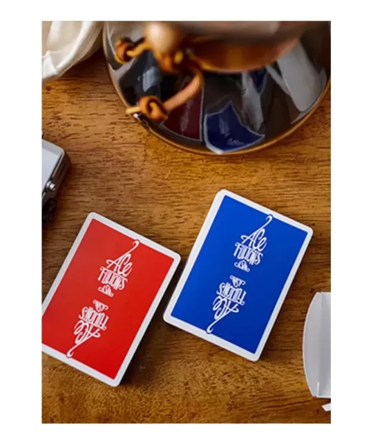 Ace Fulton Classic Ed. Blue – Cărți de joc premium | Emagie.ro