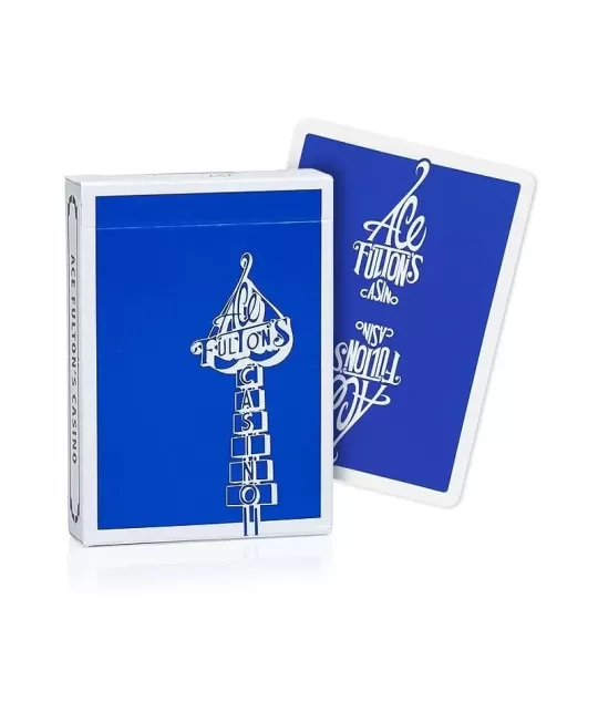 Ace Fulton Classic Ed. Blue – Cărți de joc premium | Emagie.ro
