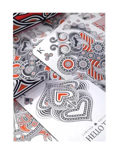 Hello Tiki Red – Premium Playing Cards | Emagie.ro