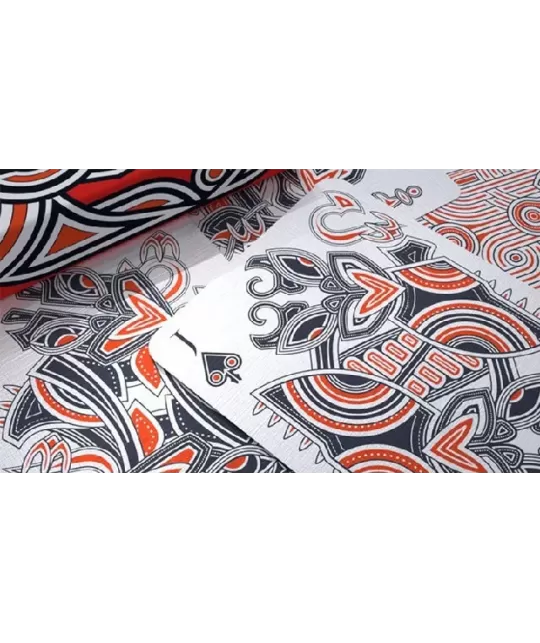 Hello Tiki Red – Premium Playing Cards | Emagie.ro