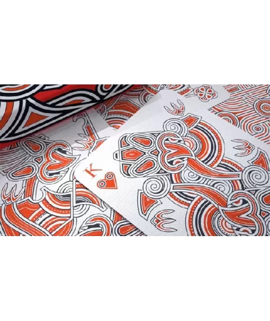Hello Tiki Red – Premium Playing Cards | Emagie.ro
