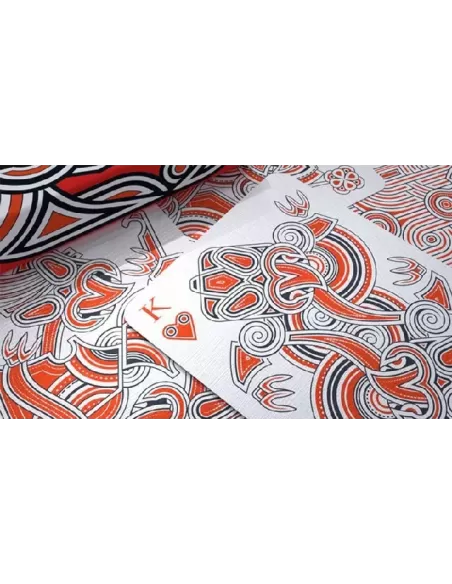 Hello Tiki Red – Premium Playing Cards | Emagie.ro
