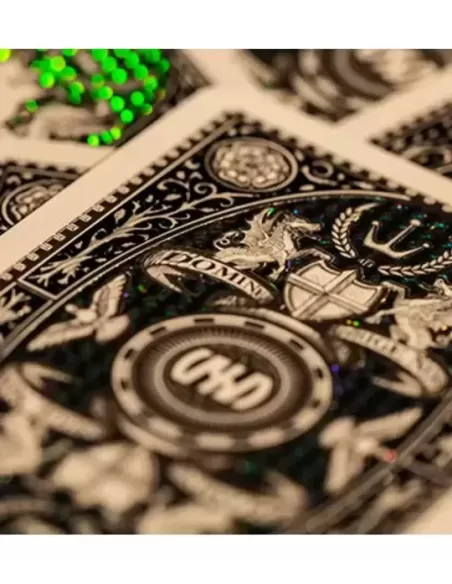 London Diffractor Silver – Cărți de joc premium | Emagie.ro