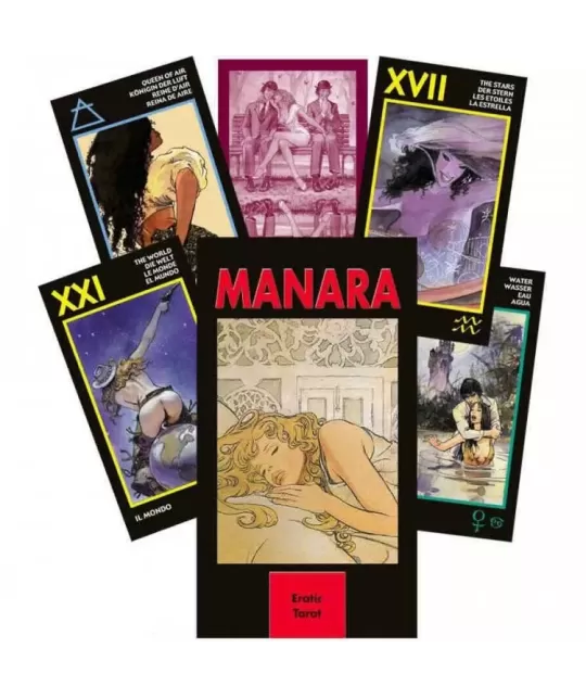 Erotic Tarot Of Manara – Set tarot senzual | Emagie.ro