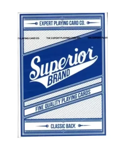 Superior Blue by Expert Playing Card Co – Cărți de joc premium | Emagie.ro