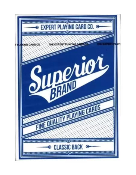 Superior Blue by Expert Playing Card Co – Cărți de joc premium | Emagie.ro