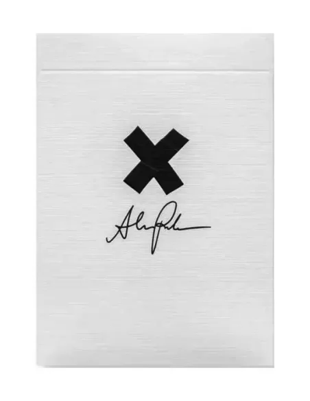 X Deck White Signature Edition by Alex Pandrea – Cărți de joc premium | Emagie.ro