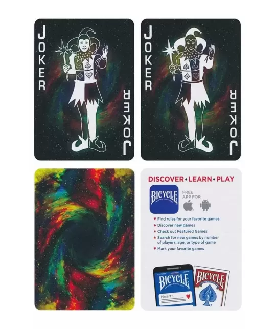 Bicycle Stargazer Nebula – Cărți de joc premium | Emagie.ro