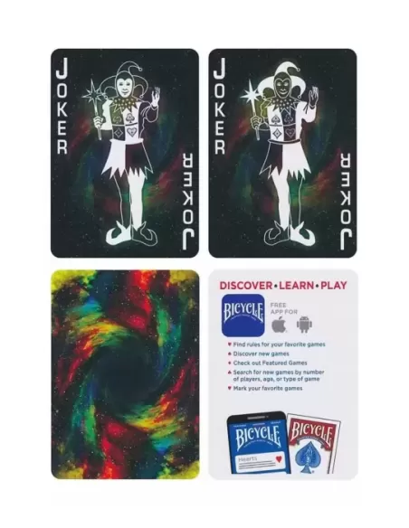 Bicycle Stargazer Nebula – Cărți de joc premium | Emagie.ro