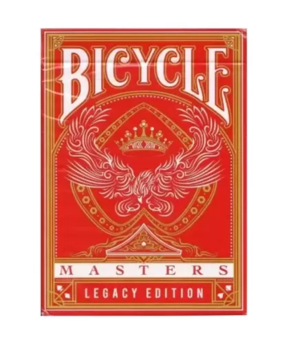 Bicycle Legacy Master Red – Cărți de joc premium | Emagie.ro