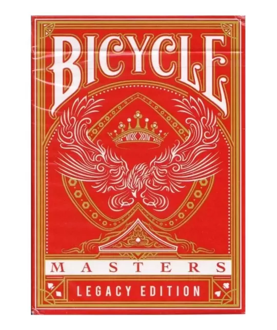Bicycle Legacy Master Red – Cărți de joc premium | Emagie.ro