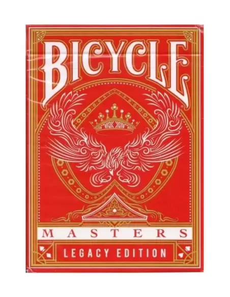 Bicycle Legacy Master Red – Cărți de joc premium | Emagie.ro