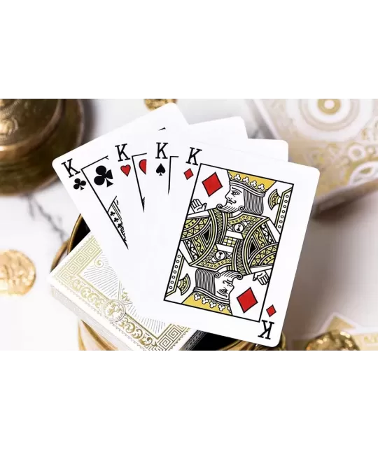 White Aurelians – Cărți de joc premium | Emagie.ro