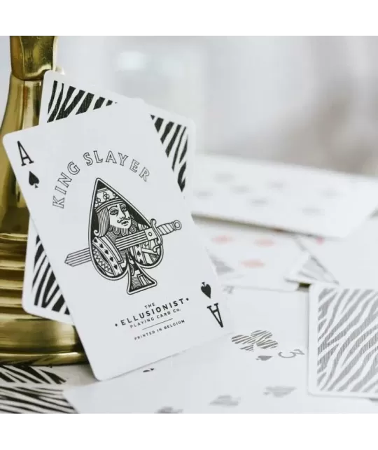 Zebra King Slayer – Cărți de joc premium | Emagie.ro