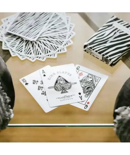 Zebra King Slayer – Cărți de joc premium | Emagie.ro