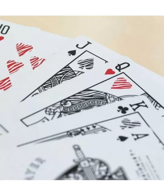 Zebra King Slayer – Cărți de joc premium | Emagie.ro