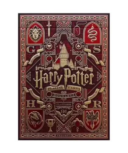 Harry Potter Red Gryffindor Theory 11 – Cărți de joc premium | Emagie.ro