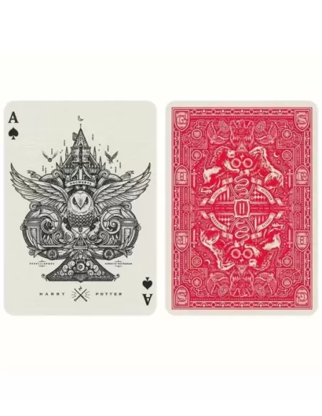 Harry Potter Red Gryffindor Theory 11 – Cărți de joc premium | Emagie.ro