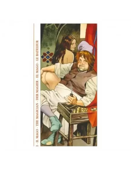 Gaudenzi Giacinto Decameron Tarot Deck – Set tarot elegant | Emagie.ro