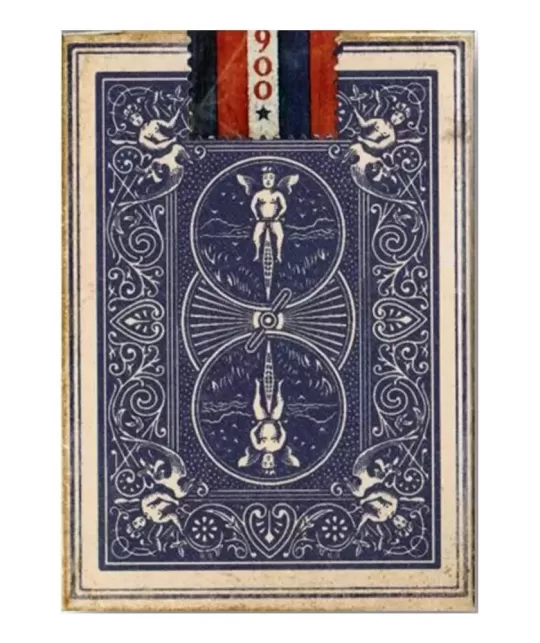 Bicycle 1900 Blue – Cărți de joc premium | Emagie.ro