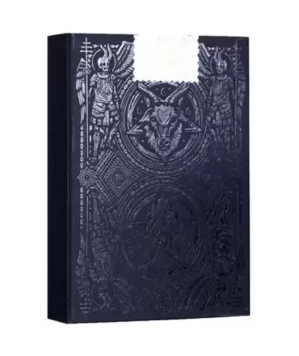 666 Gold Foil by Riffle Shuffle – Cărți de joc premium | Emagie.ro