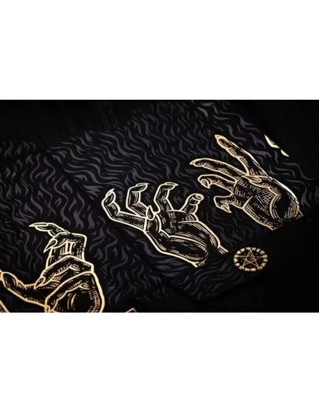 666 Gold Foil by Riffle Shuffle – Cărți de joc premium | Emagie.ro