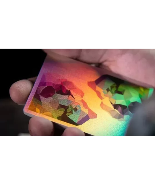Memento Mori Holographic – Premium Playing Cards | Emagie.ro