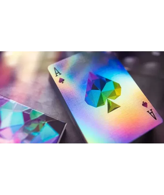Memento Mori Holographic – Premium Playing Cards | Emagie.ro
