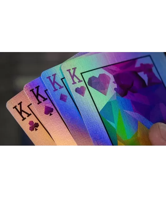 Memento Mori Holographic – Premium Playing Cards | Emagie.ro