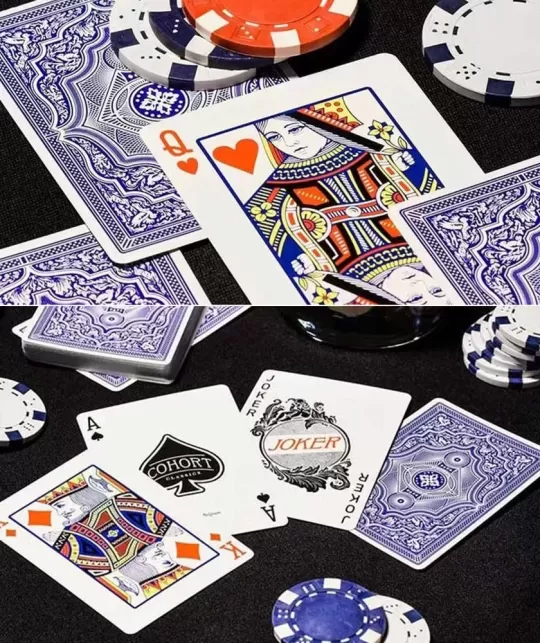 Blue Cohorts – Cărți de joc premium | Emagie.ro